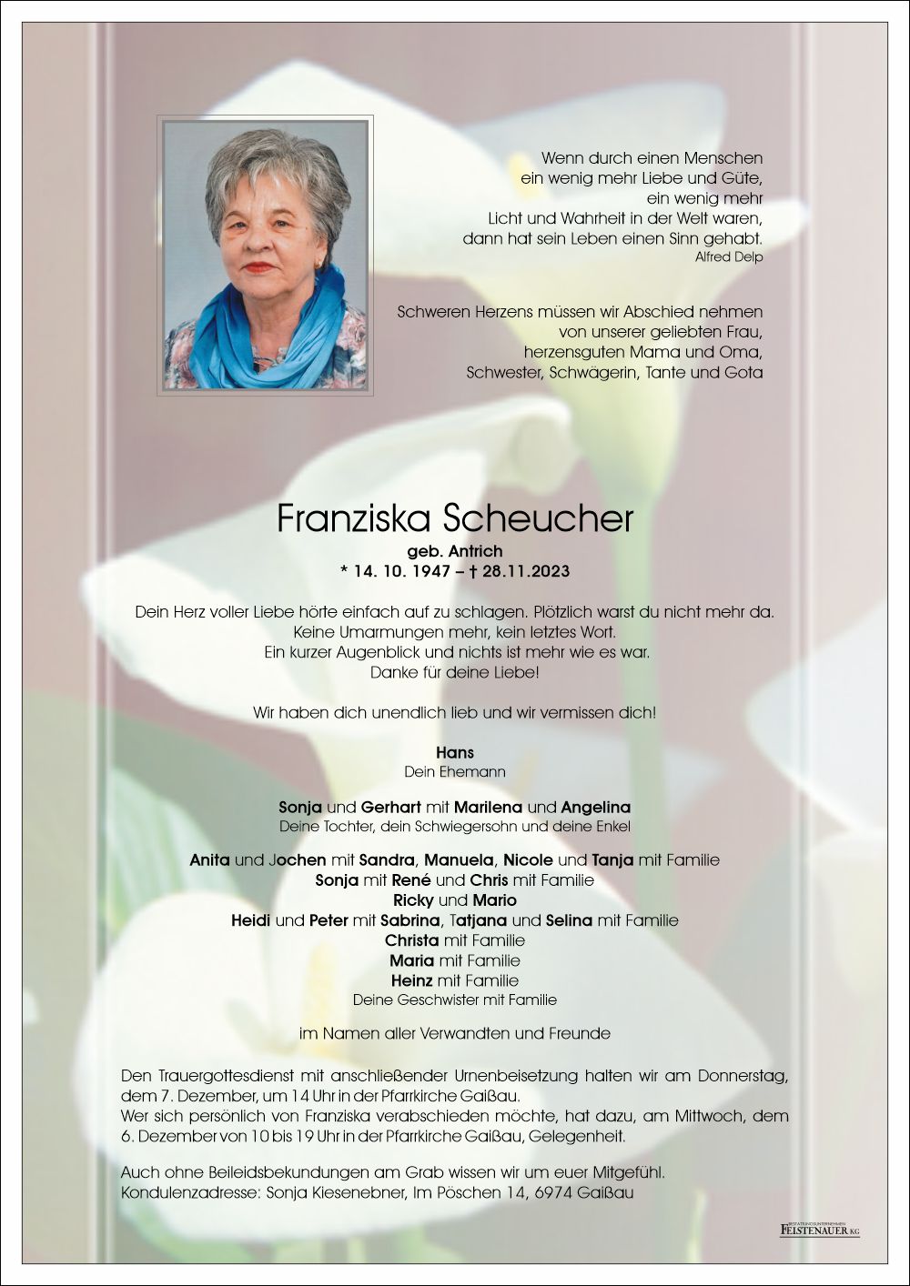 Franziska Scheucher